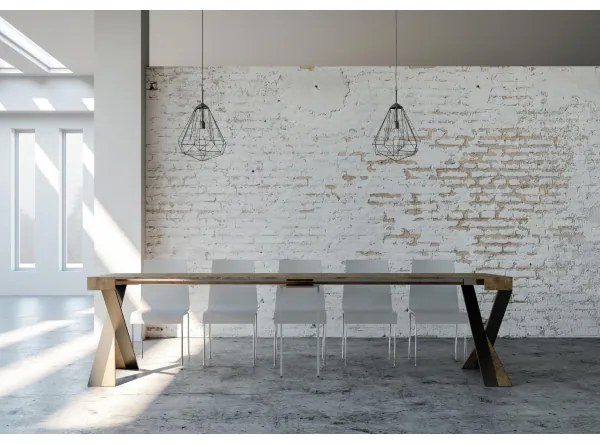 Consolle allungabile 90x40/300 cm DIAGO Noce