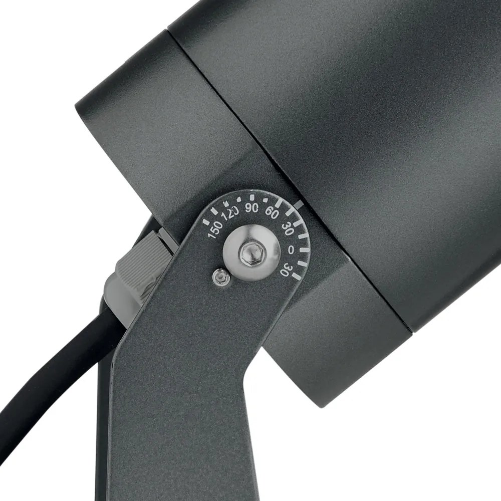 Proiettore Da Esterno Moderno Starlight Metallo Cromo Sfumato Led 10W 3000K