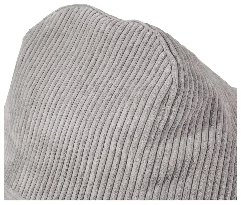 Puof a sacco color senape con rivestimento in velluto a coste Snug 100 – SLOWDOWN