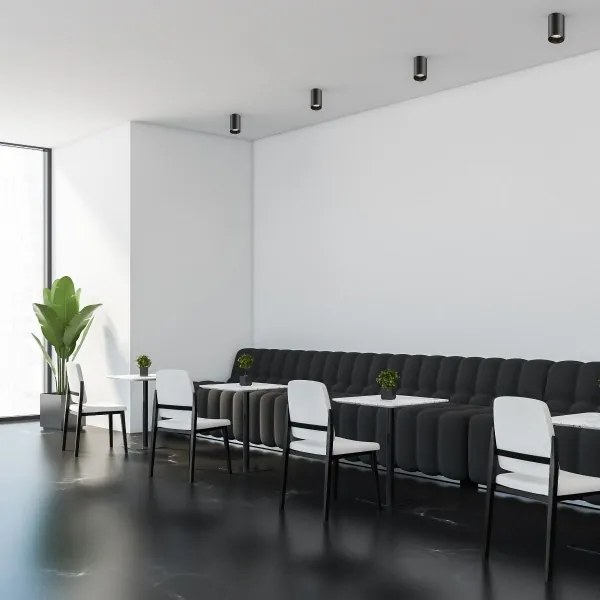 Zuma Line 92680-N - Faretto LED RGBW dimmerabile TUBA 1xGU10/4,8W/230V nero + telecomando