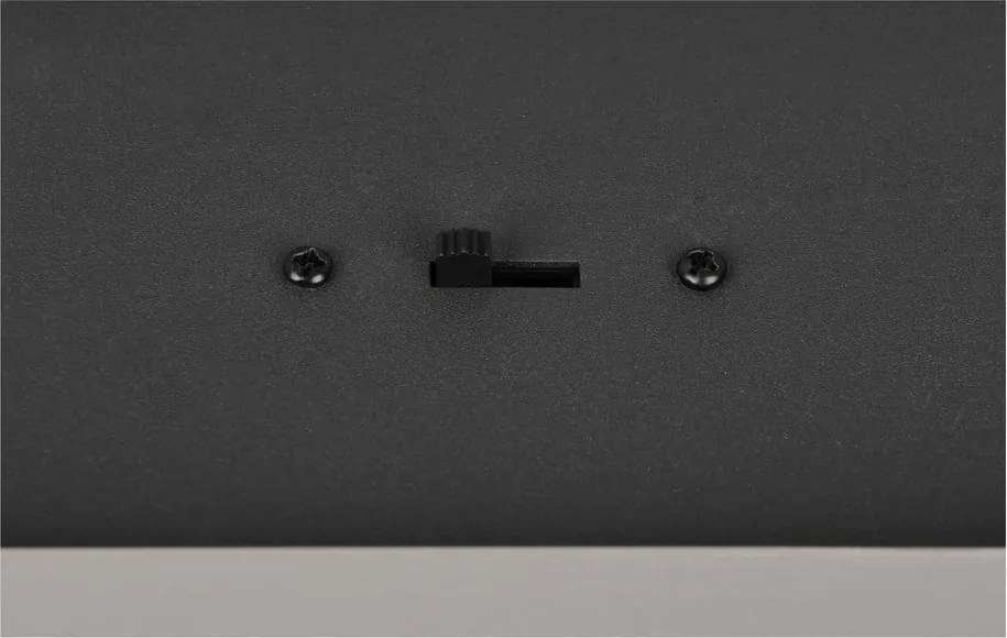 Lampadario LED nero e argentato Orbit – Trio Select