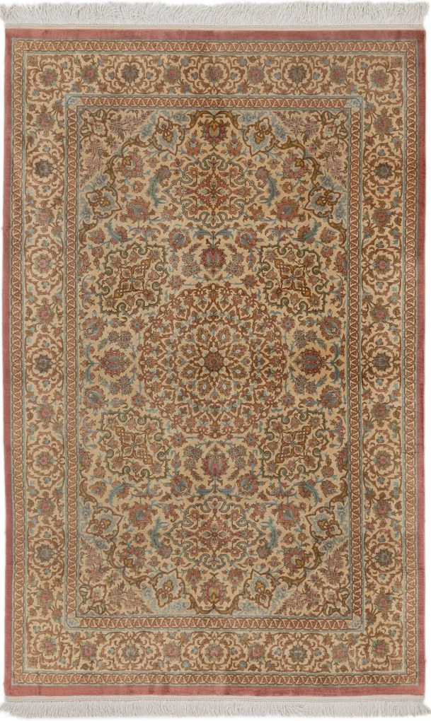 Ghom Tappeto 120 x 190 (Iran) Annodato A Mano