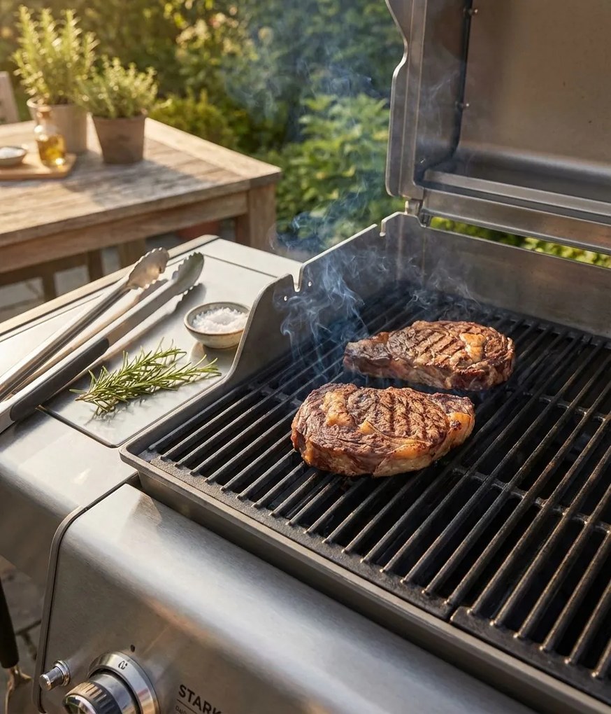 GRIGLIA - griglia in ghisa per barbecue STARK 4 fuochi