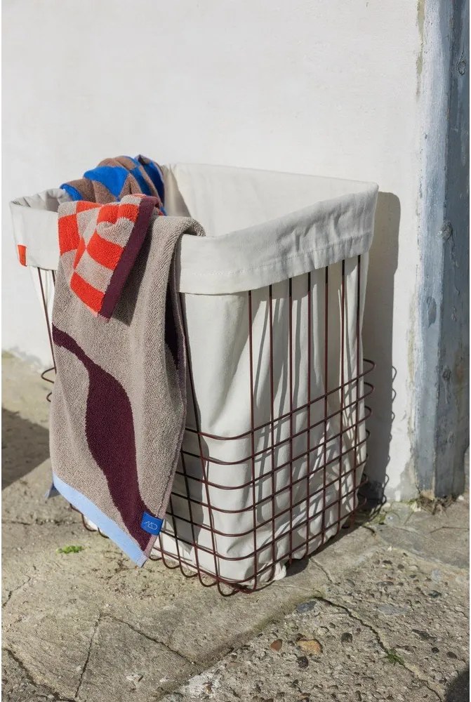 Cesta per il bucato burgundy in metallo 64 l Store-It – Mette Ditmer Denmark