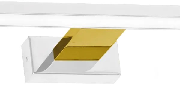 LED Illuminazione per specchio da bagno SHINE LED/13,8W/230V 60 cm IP44 bianco/oro