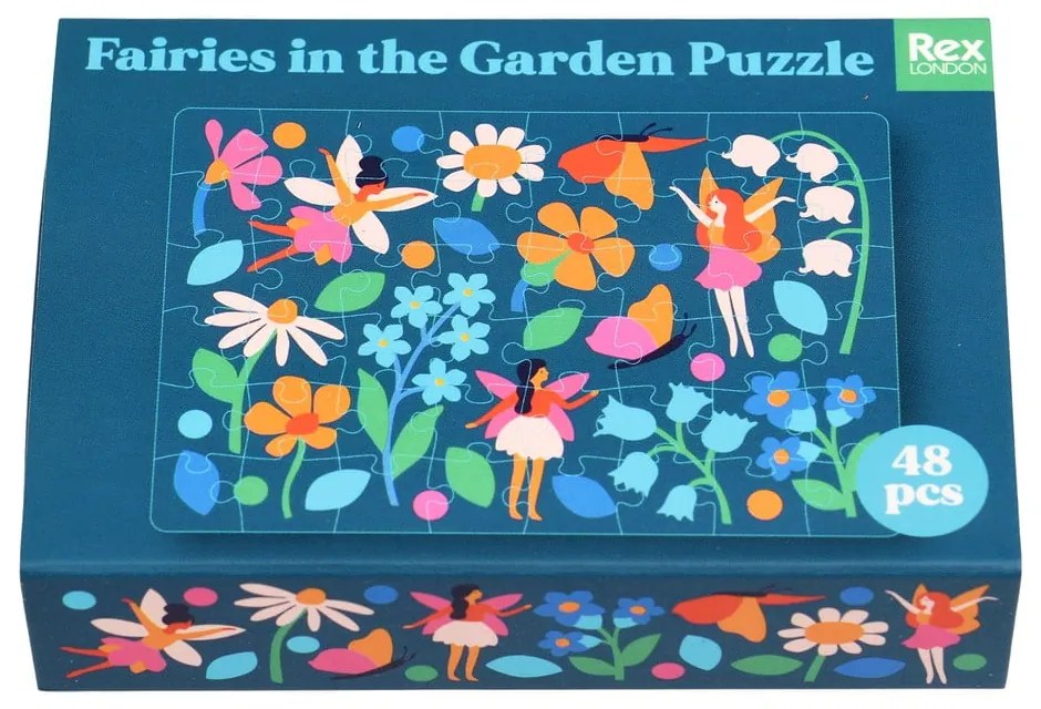 Puzzle 48 pezzi Fairies in the Garden - Rex London