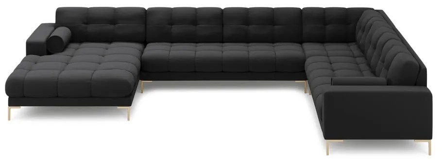 Divano angolare grigio scuro (angolo destro) Bali - Cosmopolitan Design