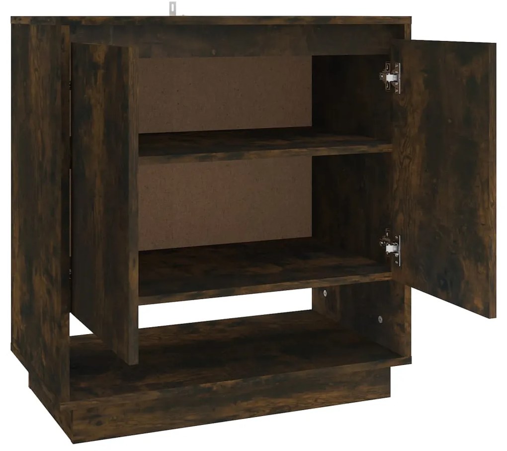 Credenza rovere fumo 70x41x75 cm in truciolato