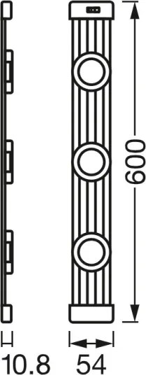 Osram - Lampada LED sottopensile con sensore LINEAR MAGNET LED/9,5W/230V 60 cm bianco