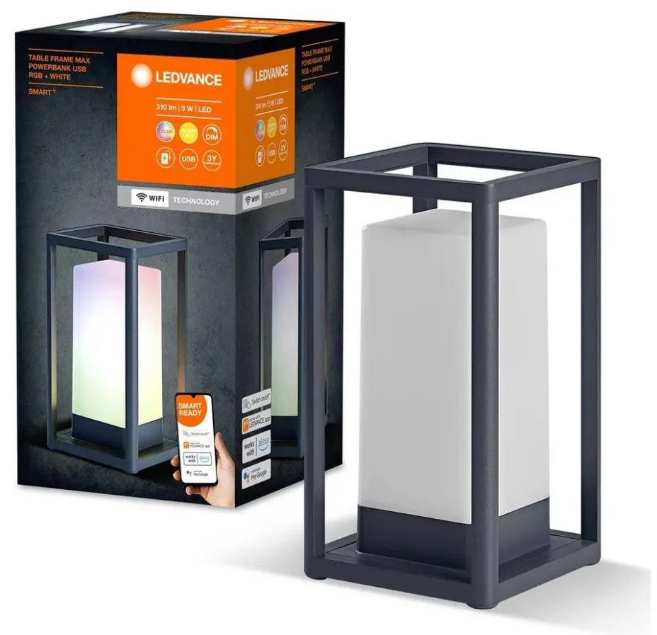 Ledvance - Lampada da esterno LED RGB Dimmerabile TAVOLO LED/5W/5V IP44 Wi-Fi