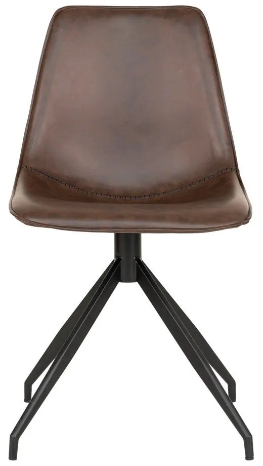 Sedie da pranzo marroni in un set di 2 Monaco - House Nordic