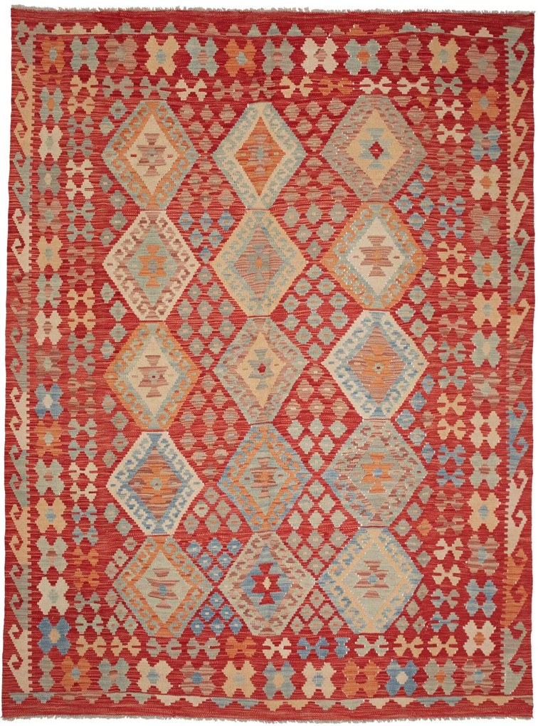 Kilim Tappeto 250 x 180 (Pakistan) Tessuto A Mano