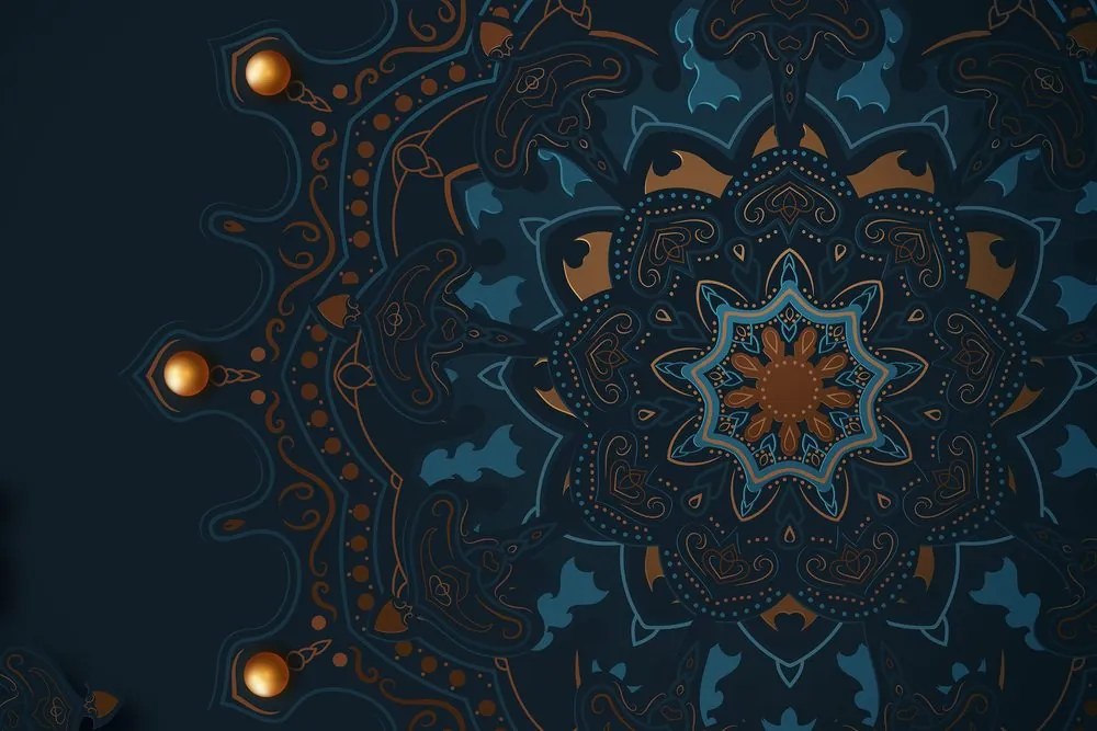 Stampa su tela – Mandala di lusso