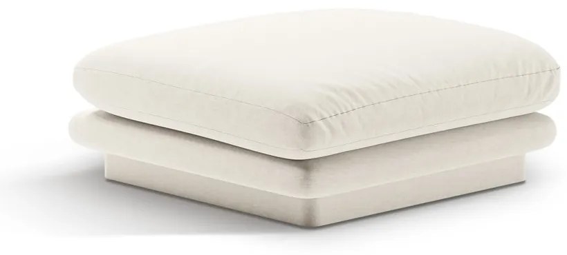 Poggiapiedi bianco Torino - Micadoni Home