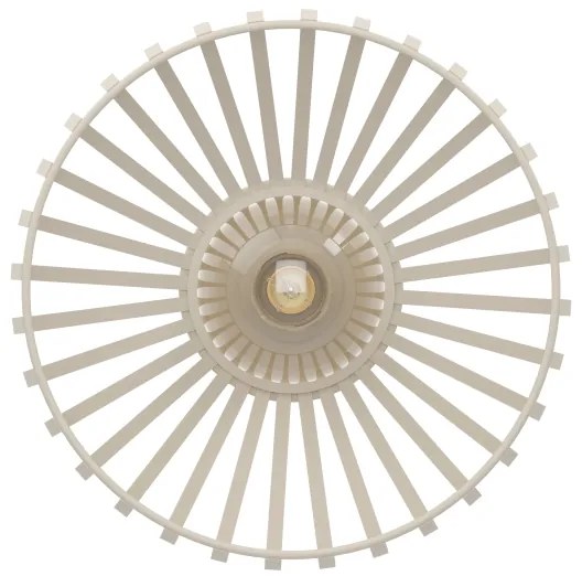 Eglo 901746 - Plafoniera MOGANO 1xE27/40W/230V diametro 28 cm color crema