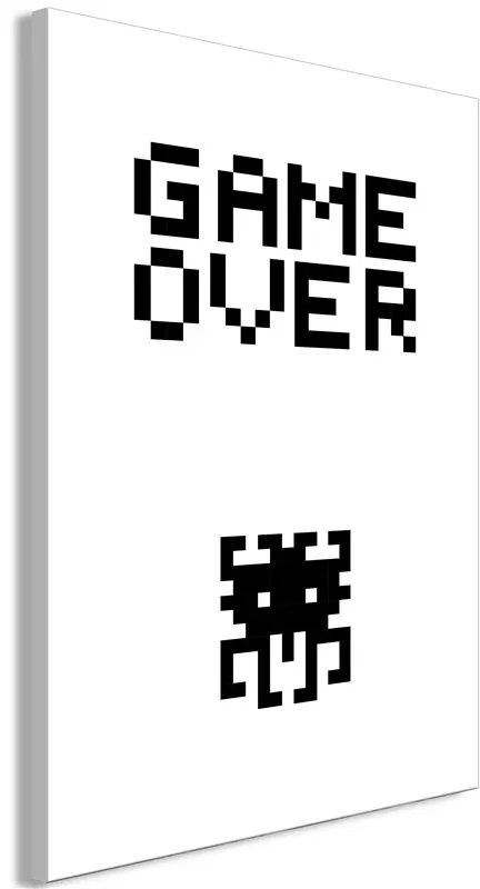 Quadro Game Over (1 Part) Vertical