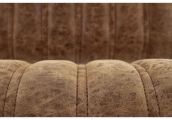 Sgabello 109x46 cm nero/marrone