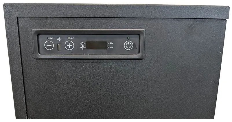 Stufa a pellet ad aria 5 kW ventilazione frontale Mini King 5 bordeaux