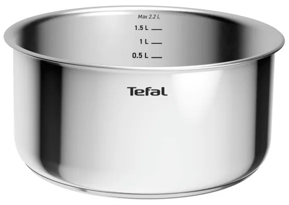 Tefal - Set di pentole da 15 pezzi INGENIO COOK in acciaio inox