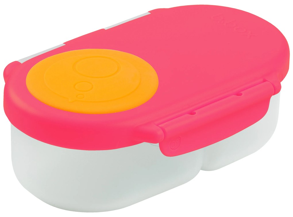 Box porta merenda piccolo – rosa/arancione
