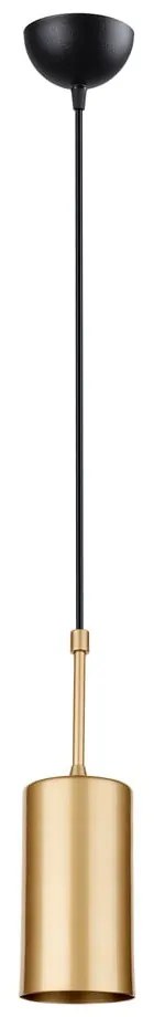 Lampada a sospensione di colore oro , altezza 124 cm Geo - Squid Lighting