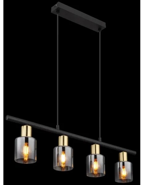 Globo 54310-4H - Lampadario a sospensione con filo HOLLSY 4xE14/25W/230V