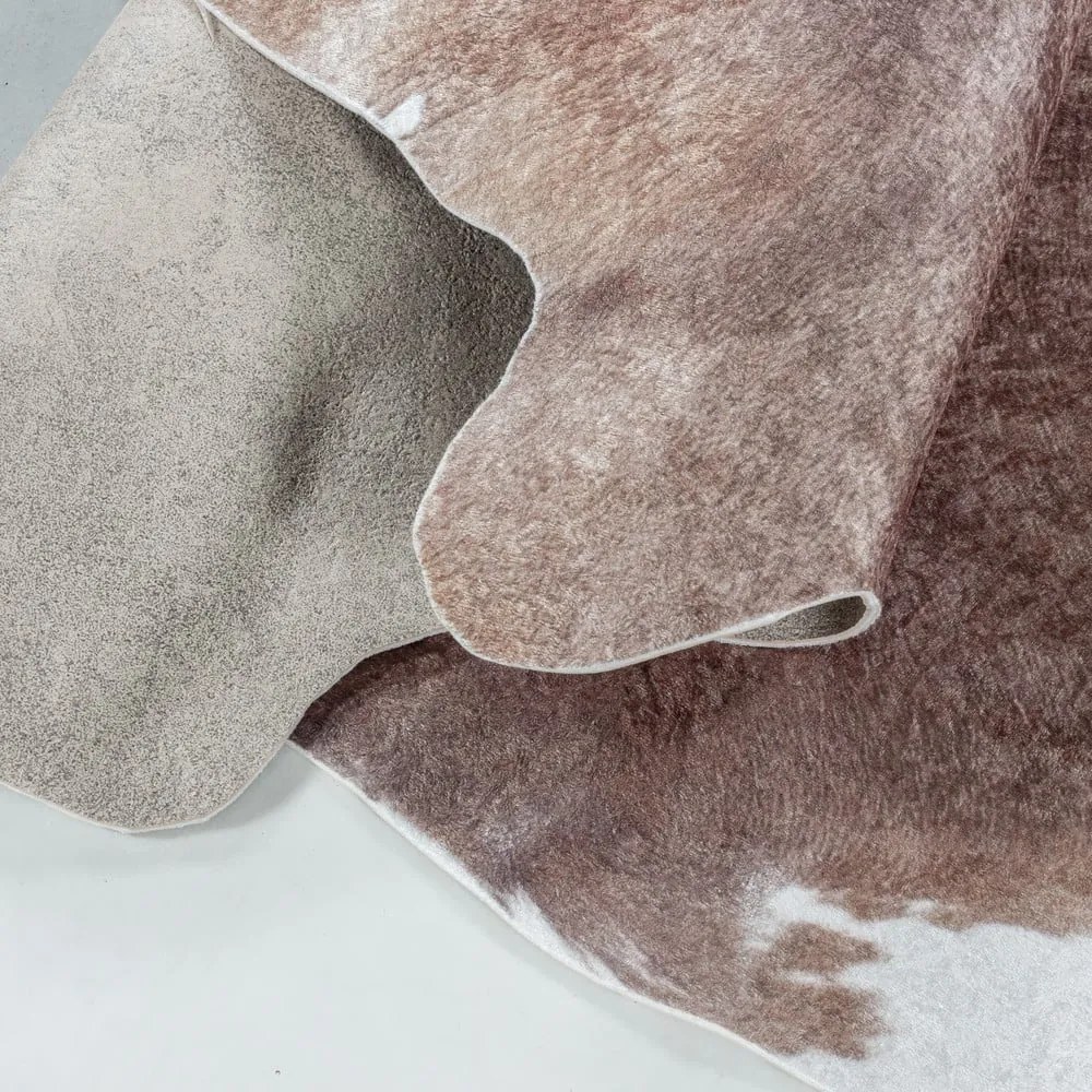 Pelle sintetica marrone 100x135 cm Etosha - Ayyildiz Carpets