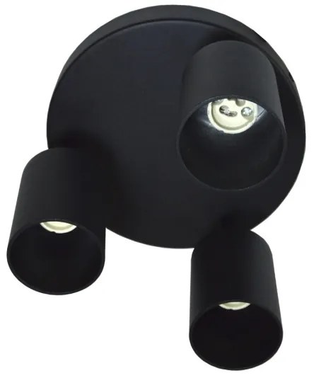 Luce Spot FARGO 3xGU10/30W/230V nero