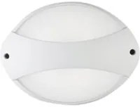 applique led 'coco' 7 w - cm 23 x 9,7 x 17 bianco 8087654nlm