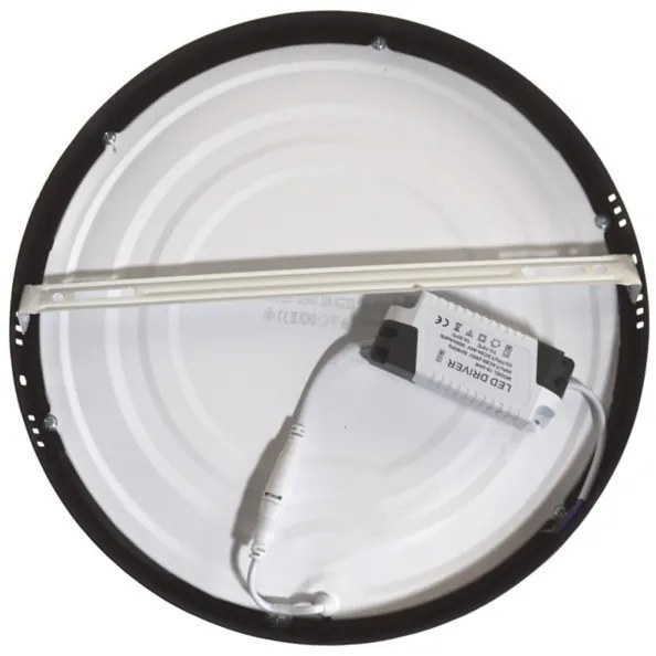 Plafoniera LED GERRIT LED/24W/230V 4000K nero