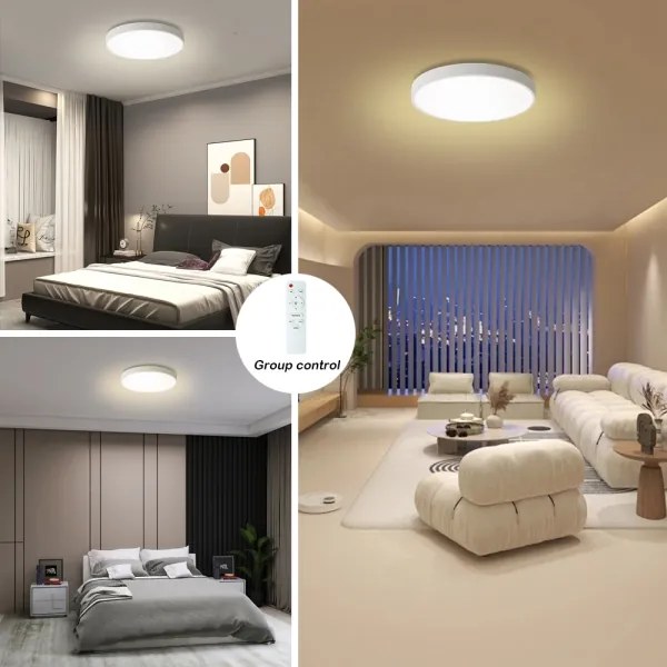 Brilagi - Lampada LED dimmerabile POOL LED/60W/230V 3000-6000K Ø 60 cm bianca + telecomando