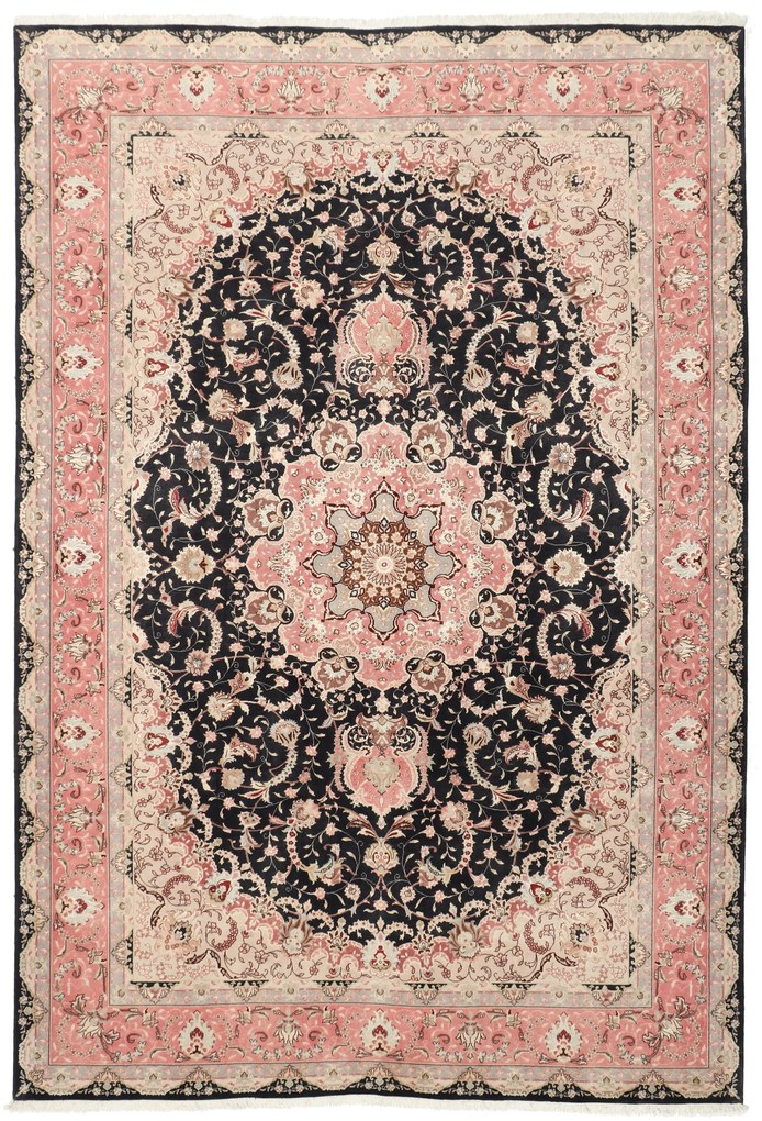 Tabriz Tappeto 200x300 (Iran) Annodato A Mano