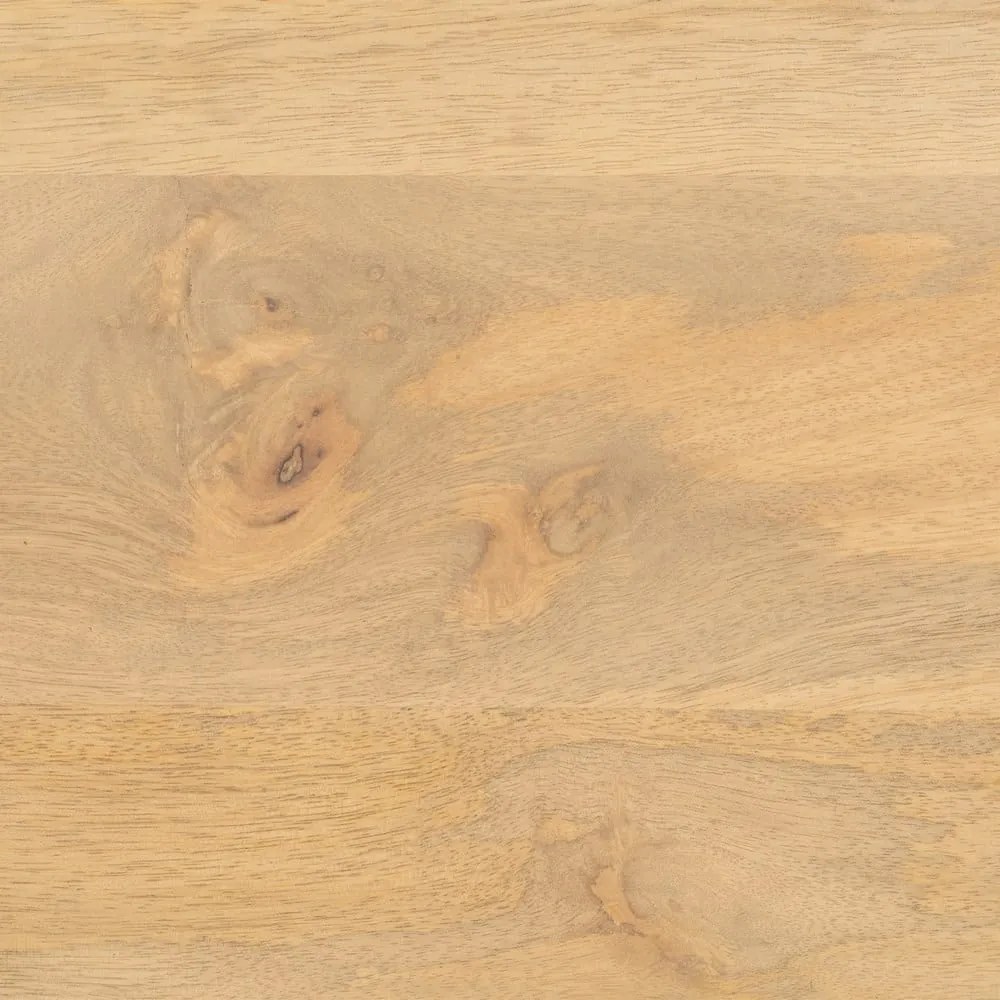 Tavolino in legno di mango in colore naturale 60x120 cm Montmartre - Ixia