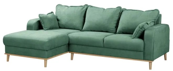 Divano angolare turchese (angolo sinistro) Beata - Ropez