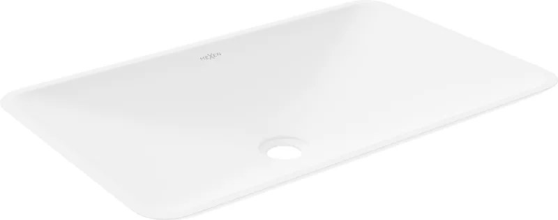 Mexen Esper lavabo da appoggio in conglomerato 60 x 38 cm, bianco - 23036001