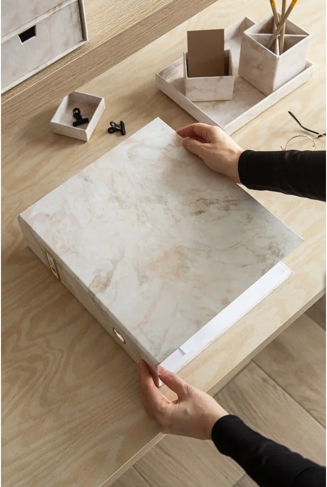 Organizer in cartone per documenti Archie Paper Laminate – Bigso