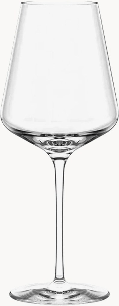 Set di 6 bicchieri da vino rosso in cristallo Quatrophil