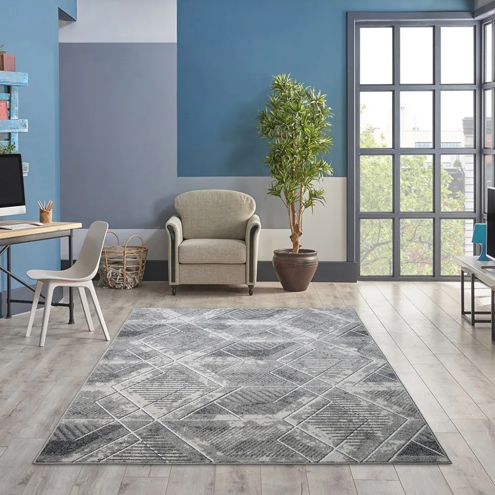 Tappeto design con motivo geometrico Larghezza: 120 cm | Lunghezza: 170 cm