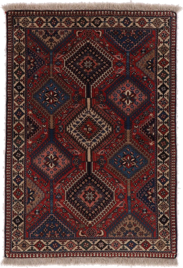Yalameh Tappeto persiano 100x150 (Iran) Annodato A Mano