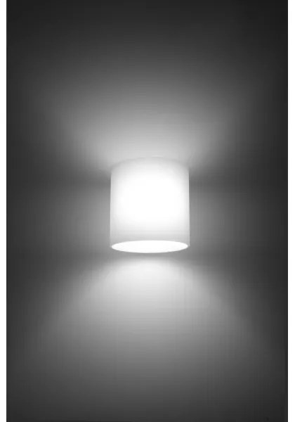 Sollux SL.0211 - Applique VICI 1xG9/40W/230V vetro/bianco