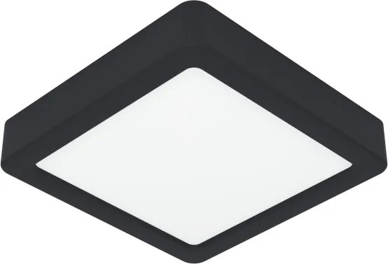 Eglo 901302-LED Plafoniera FUEVA LED/7W/230V 2700/4000/6500K 15x15cm nera