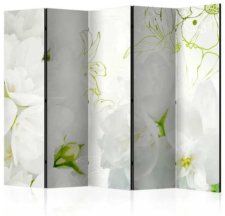 Paravento  Jasmine II [Room Dividers]  Colore Verde, Dimensioni e Misure 225x172