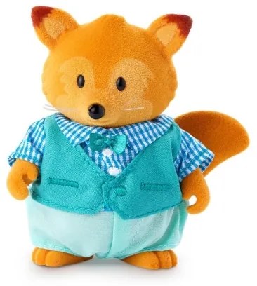 Li'l Woodzeez - Set di miniature TIPPYTAIL famiglia di volpi