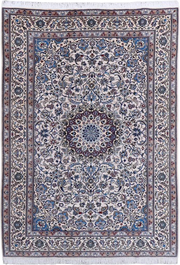 Nain Tappeto persiano 200x280 (Iran) Annodato A Mano