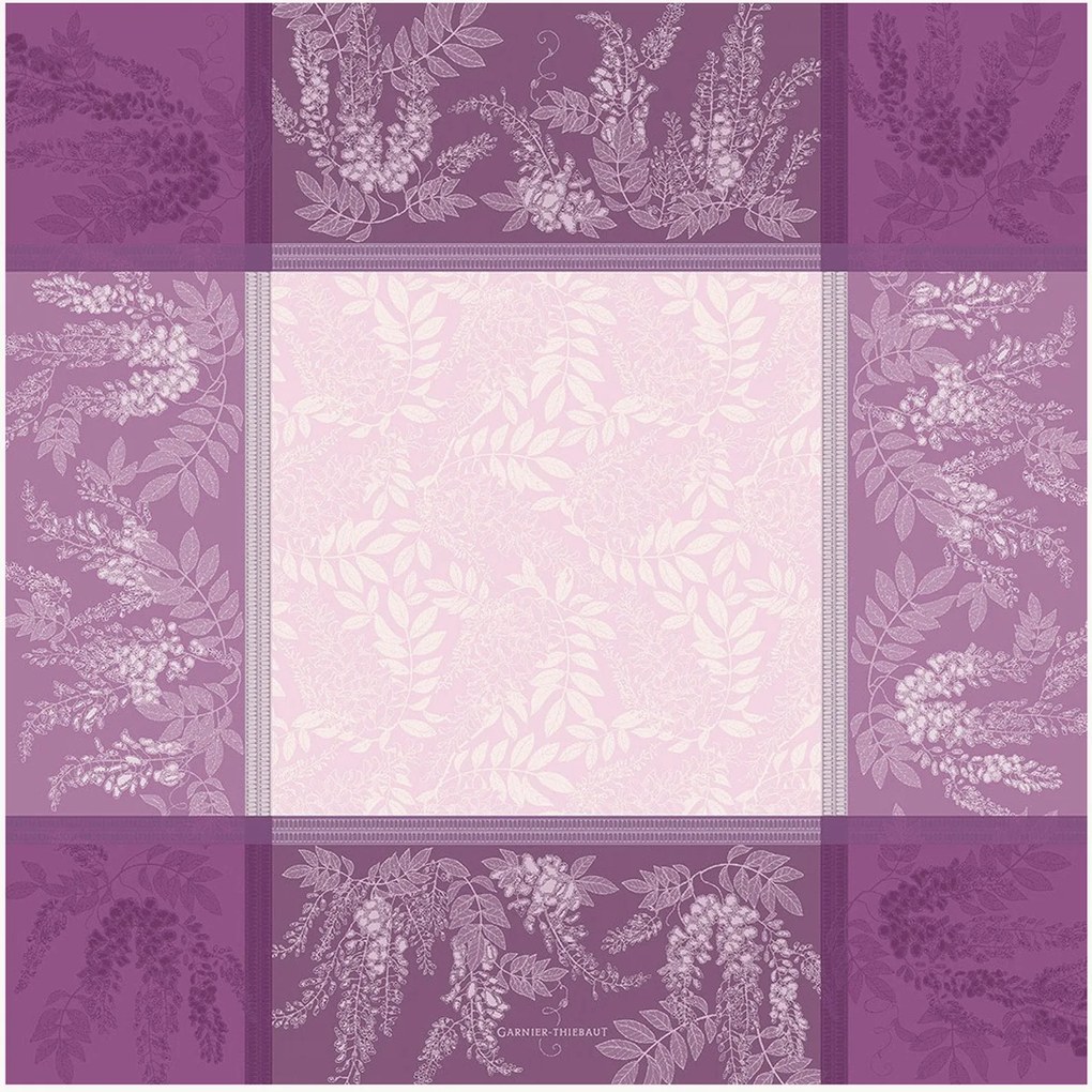 Tovaglia jacquard Glycines Parme