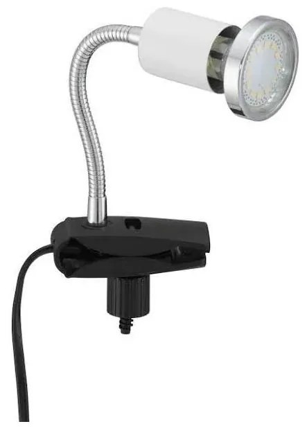 Briloner 2876-016P - Lampada con morsetto LED 1xGU10/3W/230V 3000K