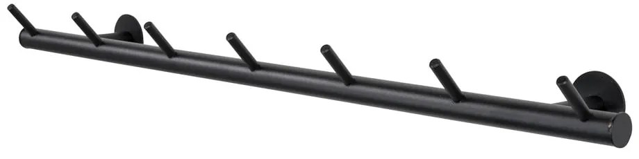 Attaccapanni da parete nero in metallo 80 cm Odin – Spinder Design