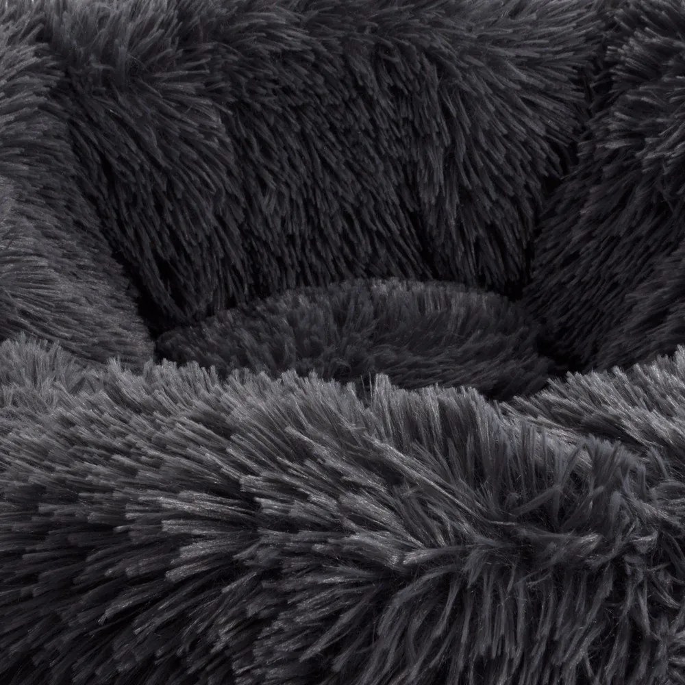 Letto per cani grigio scuro ø 75 cm - Love Story