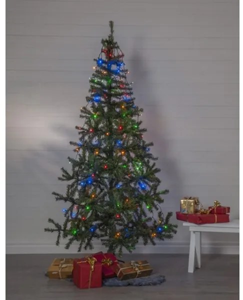 Eglo 410719 - Catena natalizia LED da esterno SERIE LED 160xLED 2m IP44 multicolore