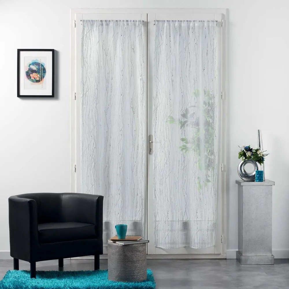 Set di 2 tende in voile bianco 70x200 cm Filiane - douceur d'intérieur